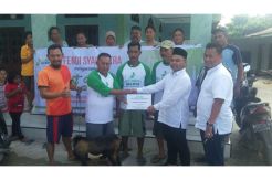 Pemuda Perindo Bagikan 5 Hewan Kurban di Deliserdang
