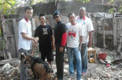 Senangnya Warga Terima Daging Kurban dari Perindo Grobogan