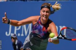 Kalahkan Garcia, Kvitova ke Babak Empat AS Terbuka 2017