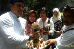Pengambilan Tanah dan Air Awali GPN Etape Bogor