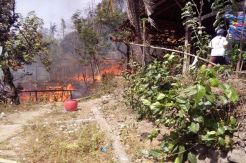 10 Rumah dan 1 Motor Ludes Terbakar di Pringapus