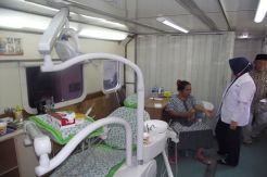 Warga Sragen Serbu Pengobatan Gratis Rail Clinic di Gerbong Kereta
