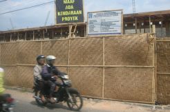 Pelaksana Proyek Siap Selesaikan Renovasi Kios Pasar Sleman