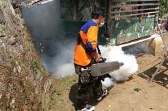 Hajar Sarang DBD, Rescue Perindo Magelang Fogging 400 Rumah