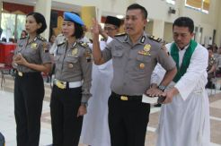 Sakralnya Sumpah Panitia Seleksi Sekolah Polisi Agar Tak Curang