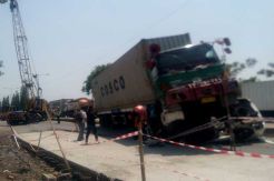 Truk Timpa Minibus dan Motor, Akibat Sopir Truk Tidak Jaga Jarak