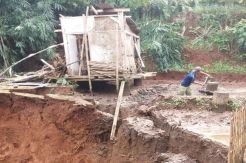 Longsor Terjang Kampung Andir Purwakarta, Lahan 500 Meter Ambrol