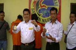 Polres Tanggamus Amankan 2.200 Butir Pil Mercy