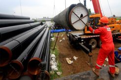 Pertamina Optimistis Pipa Gas Gresik-Semarang Rampung 2018