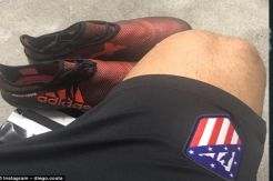 Resmi Kembali ke Atletico, Costa Langsung Pamer Jersey