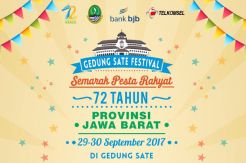 Gelar Pesta Rakyat, Pemprov Jabar Sajikan Kuliner Gratis hingga Pertunjukan Laser