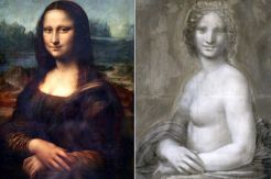 Sketsa Mona Lisa Telanjang...