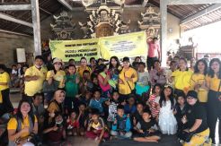 IIPG Berikan Bantuan untuk Pengungsi Gunung Agung