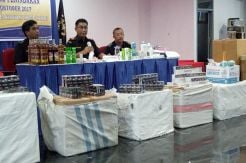 Bea Cukai Jambi Sita Puluhan Juta Batang Rokok Ilegal