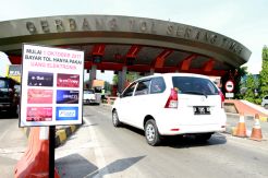 Pengguna Tol Tangerang-Merak Mayoritas Pakai Uang Elektronik