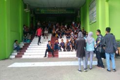 Uang Ospek Digelapkan, Puluhan Mahasiswa Unbari Demo Kampus