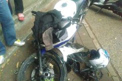 Ngebut Usai Urus Tilangan, Pelajar Tabrak Brio di Tangsel