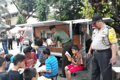Redam Tawuran, Polres Jakpus Luncurkan Taman Bacaan di Johar Baru