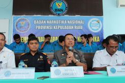 BNN Kepri Ungkap 6 Kasus Narkoba, Sita 2.314 Gram Sabu dari 15 Tersangka