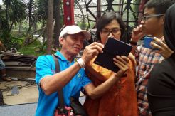 Datang ke Festival Blogger, Sri Mulyani Jadi Rebutan Selfie