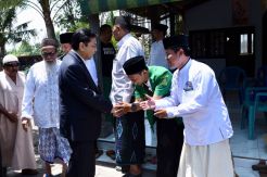 Tiba di Pasuruan, Setnov Silaturahmi ke Pondok Pesantren Sidogiri