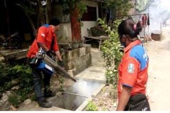 Jelang Musim Hujan, Rescue Perindo Jatim Edukasi Hidup Sehat di Bojonegoro