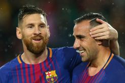 Babak Pertama, Paco Alcacer Bawa Barcelona Unggul