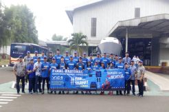 Motor Baru Yamaha Dipakai di Final Yamaha Goes to School Safety Riding Competition