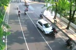 Meski Negatif Narkoba Penabrak 3 Motor di Jalan Raya Darmo Kurang Skill Mengemudinya