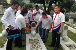 Jajaran Partai Perindo Sumut Ziarah ke Makam Pahlawan