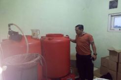 Polres Subang Gerebek Pabrik Miras Ilegal