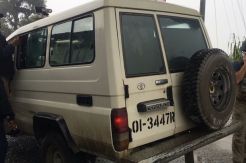 Mobil Patroli Satgas Amole Ditembak di Areal Freeport