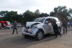 Dipakai Belajar Mengemudi, Mobil Setwan Ini Penyok