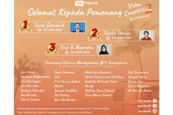 Menangi Kompetisi Video, Tiga meTubers Raih Ratusan Juta