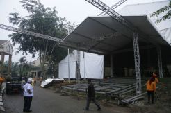 Dandim Cek Kesiapan Ngunduh Mantu Presiden Jokowi