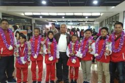 Karateka SD Sumbang Empat Emas untuk Indonesia