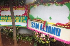Bertuliskan Sindiran, Karangan Bunga untuk Setnov Dirusak
