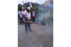 Satu Warga Meninggal karena DBD, Perindo Gelar Fogging di Bekasi Utara