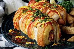 Roti Gulung Sosis untuk Alternatif Bekal Sekolah Anak