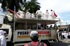 Ada Aksi 2411 di kantor Partai Nasdem, Arus Lalu Lintas Dialihkan