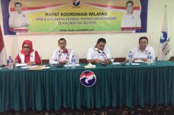 Jelang Verifikasi Faktual, Perindo Kalsel Gelar Rakor