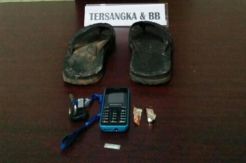 Napi di Depok Selundupkan 14 Paket Sabu melalui Sandal Pengunjung