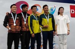 Tampil Kompak, Duet Andryan-Adityo Sumbang Emas