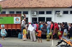 Hiswana Gelar Operasi Pasar, 15.000 Tabung Elpiji Subsidi Habis Dalam Satu Jam