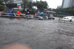 BPDB DKI Sebut Curah Hujan Siang Ini Kategori Ekstrem