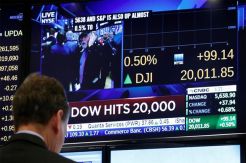 Wall Street Naik ke...