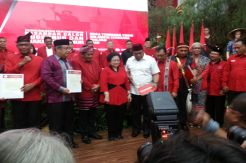PDIP Kenalkan Empat Paslon Gubernur dan Wagub