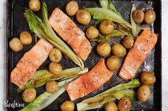 Ikan Salmon Panggang untuk Sajian Istimewa Natal Anda