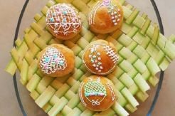 Pia Karawo, Oleh-oleh khas Gorontalo dengan Motif Sulam