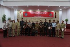 Bupati Karolin Serahkan DIPA 14 Satuan Kerja di Pemkab Landak